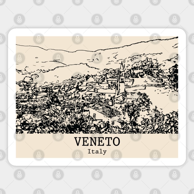 Veneto - Italy Magnet by Lakeric